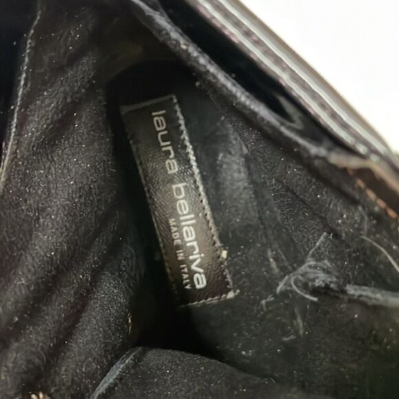 Italian Patent Leather Boots with Laces - Picture 8 of 8